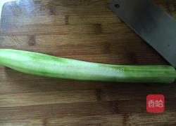 虾米丝瓜汤的做法图解2