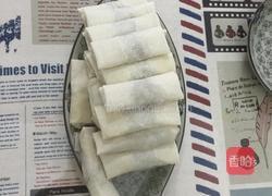 三丝春卷的做法图解7