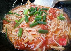 西红柿炒金针菇的做法图解11