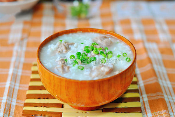 鸭子肉粥