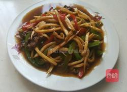 茭白肉丝的做法图解9