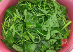 素炒空心菜的做法图解1