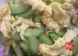 角瓜炒蛋的做法图解6