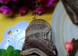 萨瓦林大理石纹戚风的做法图解14