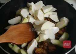 茭白红烧鸡的做法图解5