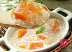 木瓜牛奶西米露的做法图解8