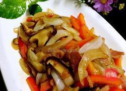 香菇培根炒时蔬的做法图解6
