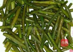爆炒豇豆的做法图解1