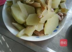 炒洋瓜豆的做法图解1