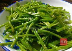 手撕豇豆的做法图解3