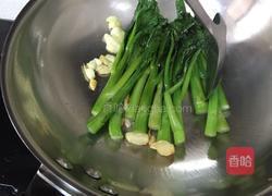 蒜香菜心的做法图解3