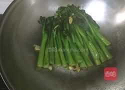 蒜香菜心的做法图解5