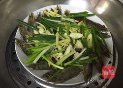 清蒸基围虾的做法图解3