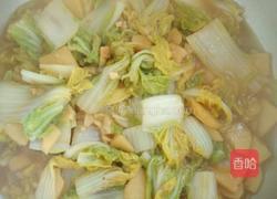 娃娃菜炖粉条的做法图解8