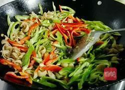 双椒炒大肠的做法图解18