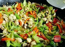 双椒炒大肠的做法图解20