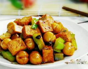 栗子烧豆腐[图]