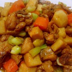 鸡翅焖杏鲍菇的做法[图]