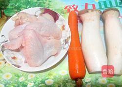 鸡翅焖杏鲍菇的做法图解1