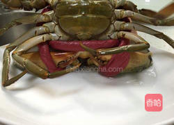 清蒸膏蟹的做法图解1