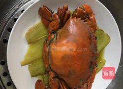 清蒸膏蟹的做法图解5
