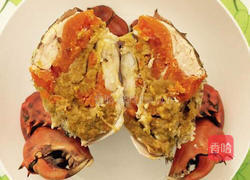 清蒸膏蟹的做法图解8