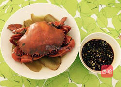 清蒸膏蟹的做法图解6