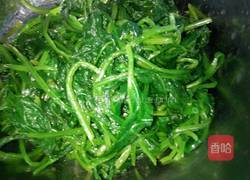 菠菜拌花生米的做法图解6