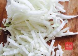 醋呛白菜帮的做法图解1