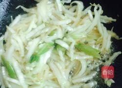 醋呛白菜帮的做法图解4