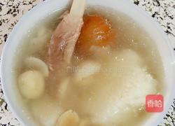 莲子百合淮山蜜枣猪筒骨汤的做法图解11