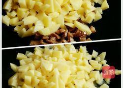 香葱土豆萝卜干丁的做法图解9