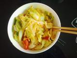 蕃茄炒卷心菜