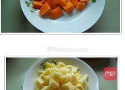 土豆烧排骨的做法图解3