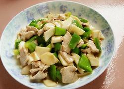 甜椒杏鲍菇肉片