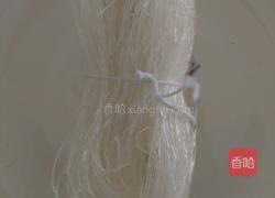 菜心粉丝的做法图解4