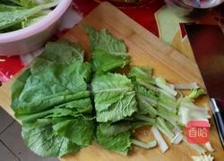 香菇炒小白菜的做法图解4