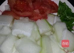 番茄冬瓜汤的做法图解2