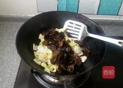 木耳扒白菜的做法图解4