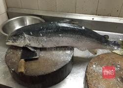 刺身挪威三文鱼的做法图解1