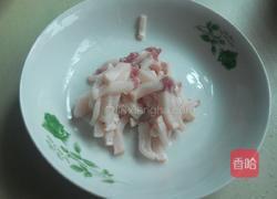 韭黄炒肉丝的做法图解4