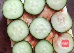 蔬菜三明治的做法图解3