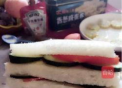 蔬菜三明治的做法图解4