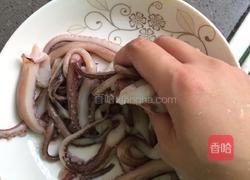 香辣鱿鱼须的做法图解2