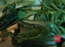 小白菜炖豆腐的做法图解1
