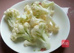 甜椒炒花菜的做法图解5