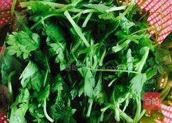 芹菜苗炒白干的做法图解2