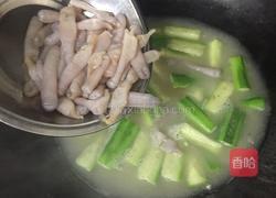 沙虫浓汤浸胜瓜的做法图解8