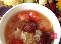 木瓜红枣银耳羹#美容养颜#的做法图解8