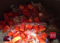 木瓜红枣银耳羹#美容养颜#的做法图解7